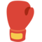 Boxing Glove emoji on Google